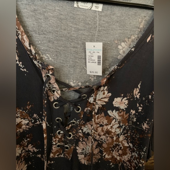 Ladies XXL 24/7 short-sleeved top - NWT - Picture 2 of 8